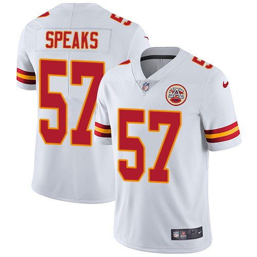 Nike Men & Women & Youth Chiefs 57 Breeland Speaks White NFL Vapor Untouchable Limited Jersey,We sell and wholesale Nike Men & Women & Youth Chiefs 57 Breeland Speaks White NFL Vapor Untouchable Limited Jersey on line form chian!